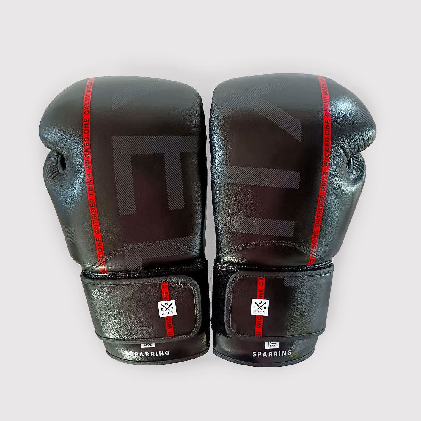 Gant De Sparring Right Noir Cuir