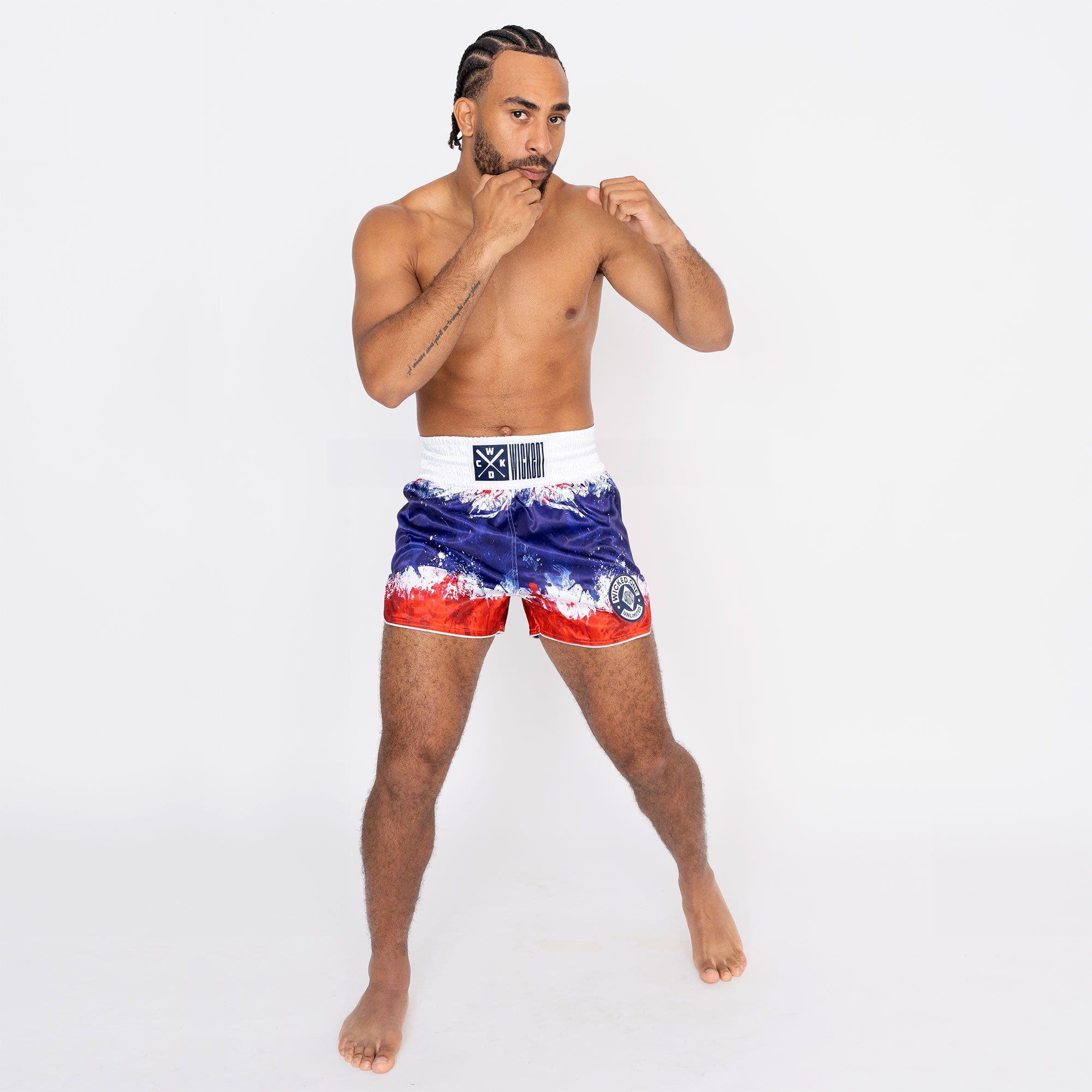Muay Thai Short Thai Flag