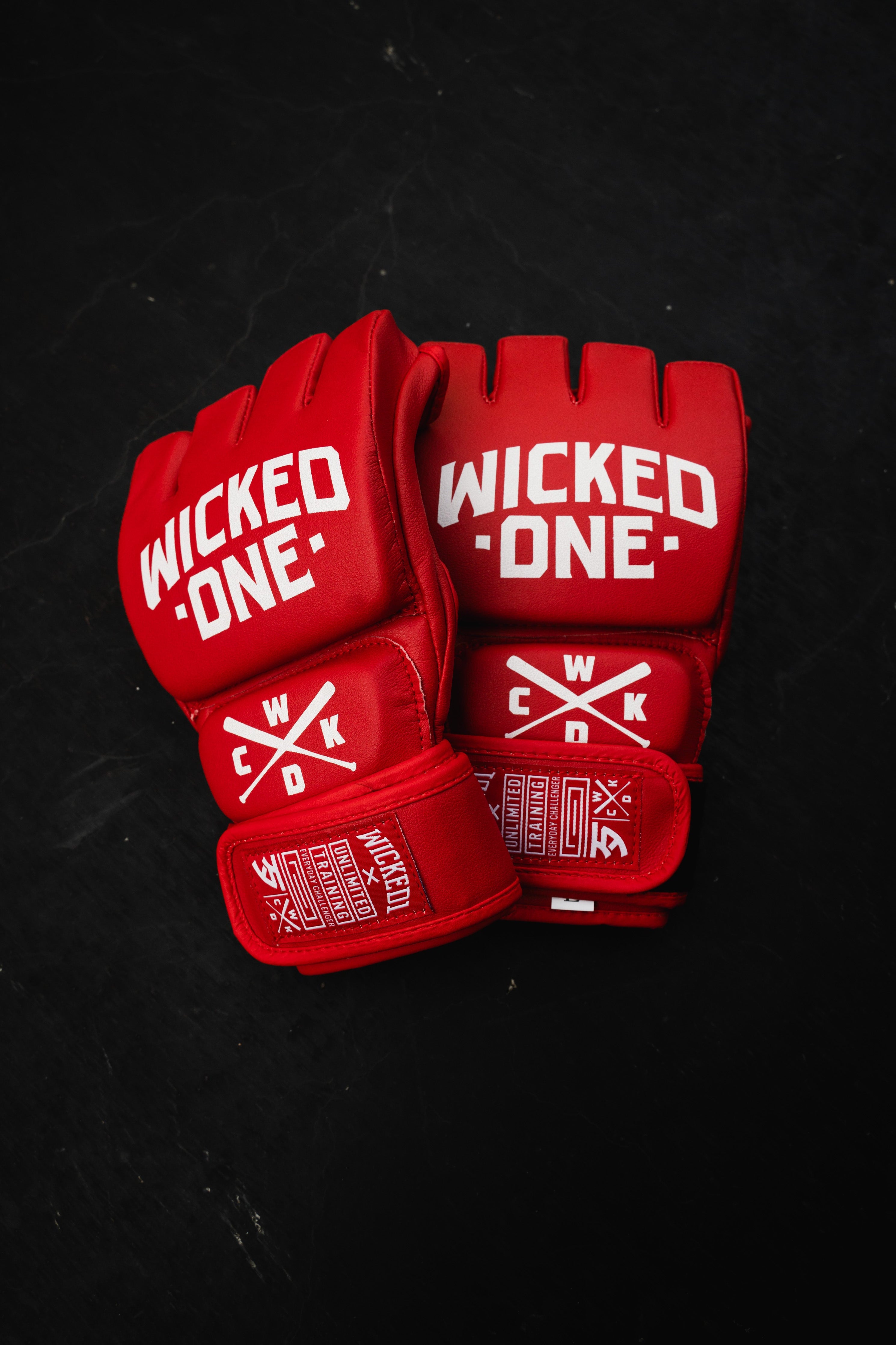 Gants De Competition MMA Red