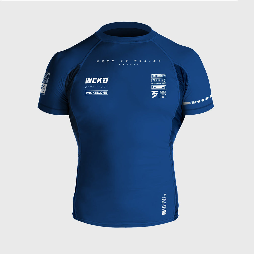 Rashguard Track Bleu