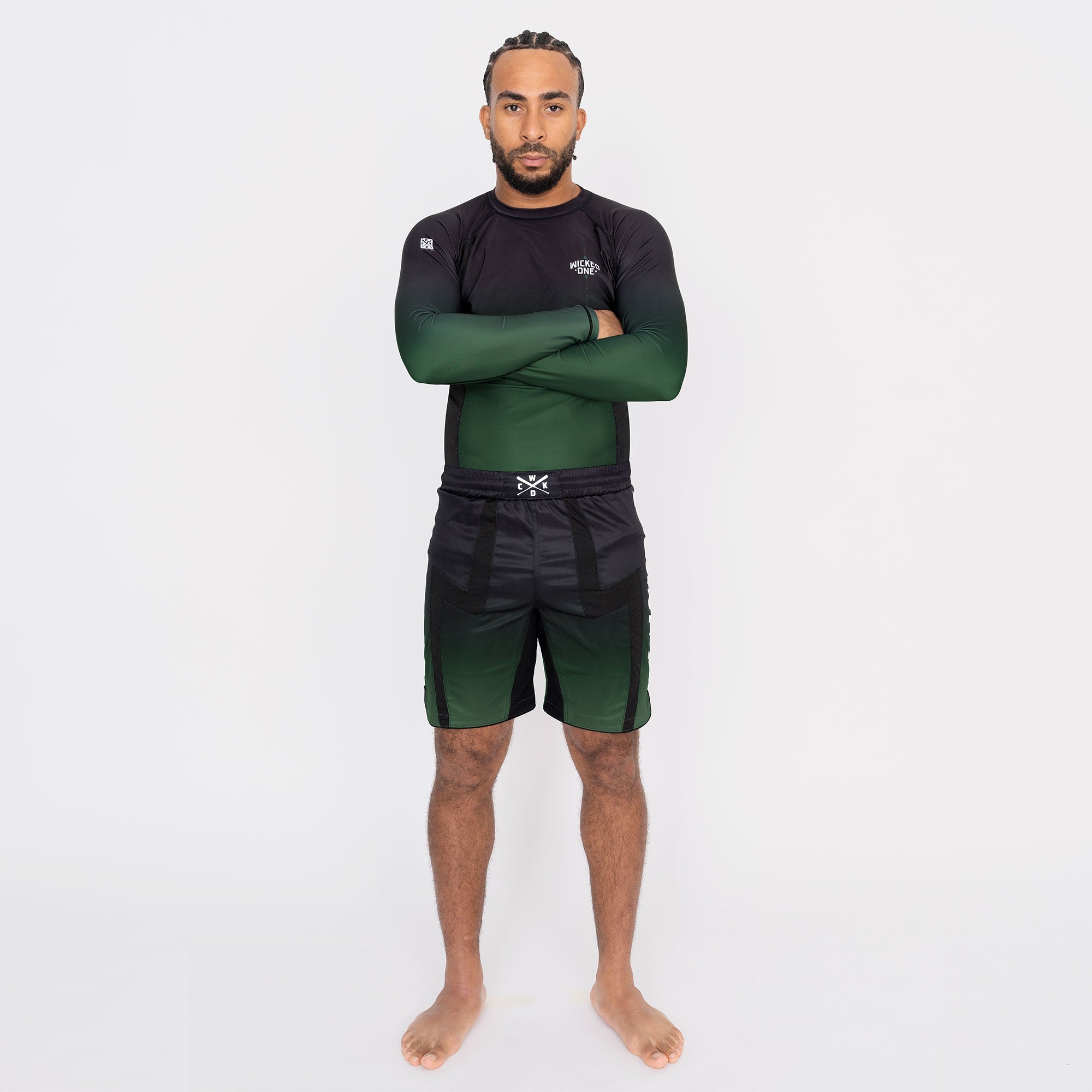 Rashguard Ghost Noir Kaki