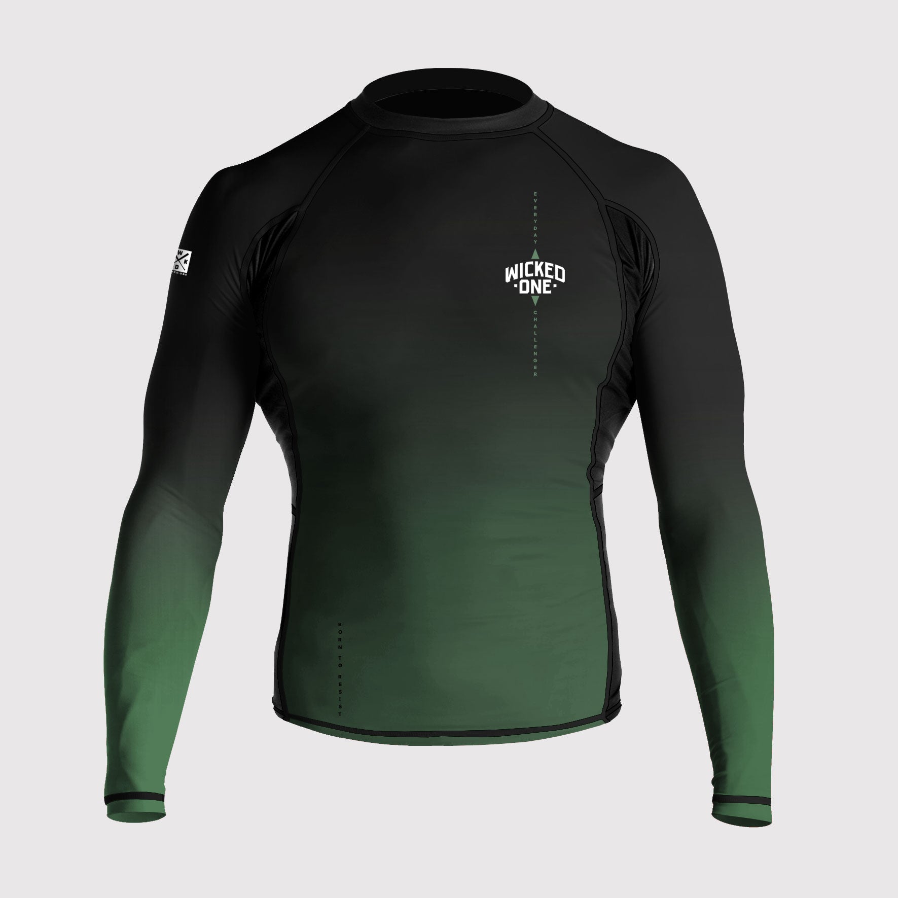 Rashguard Ghost Noir Kaki