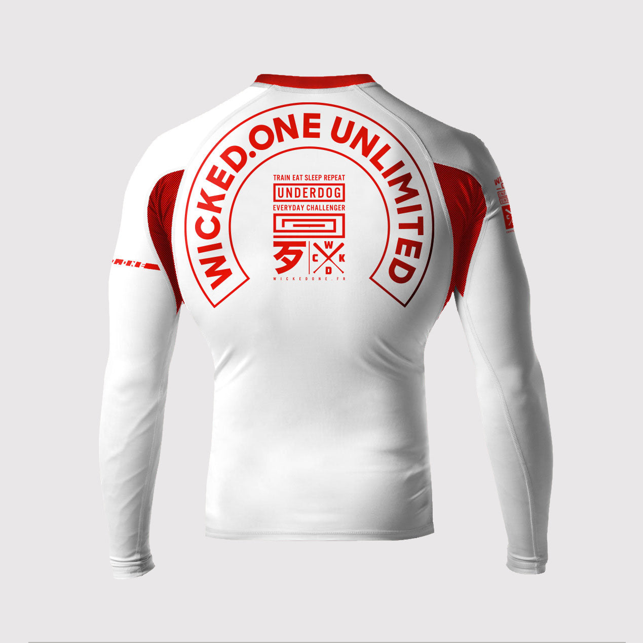 Rashguard Track Blanc