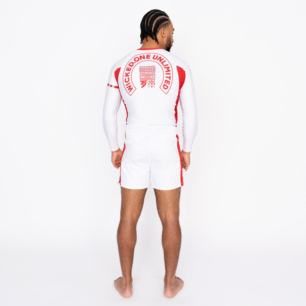Rashguard Track Blanc