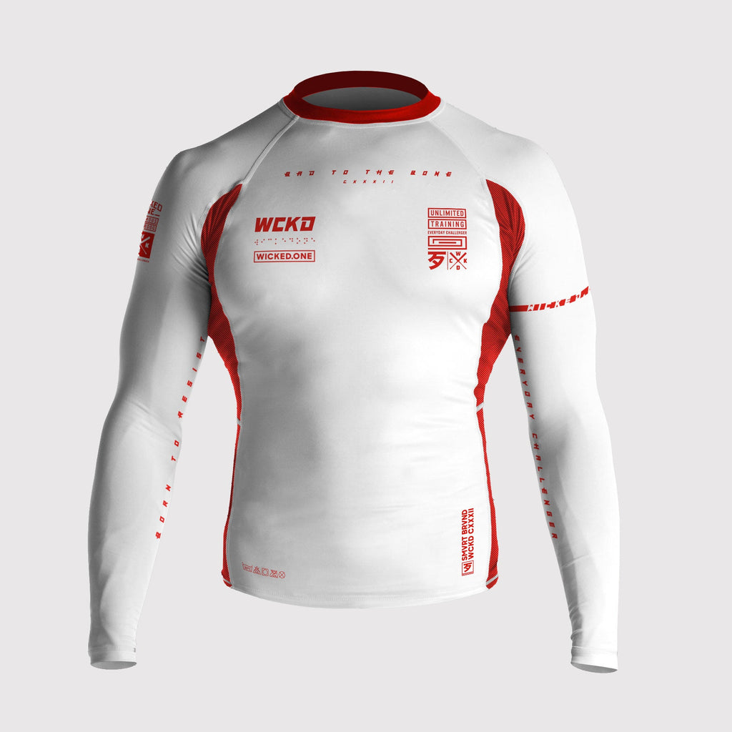 Rashguard Track Blanc