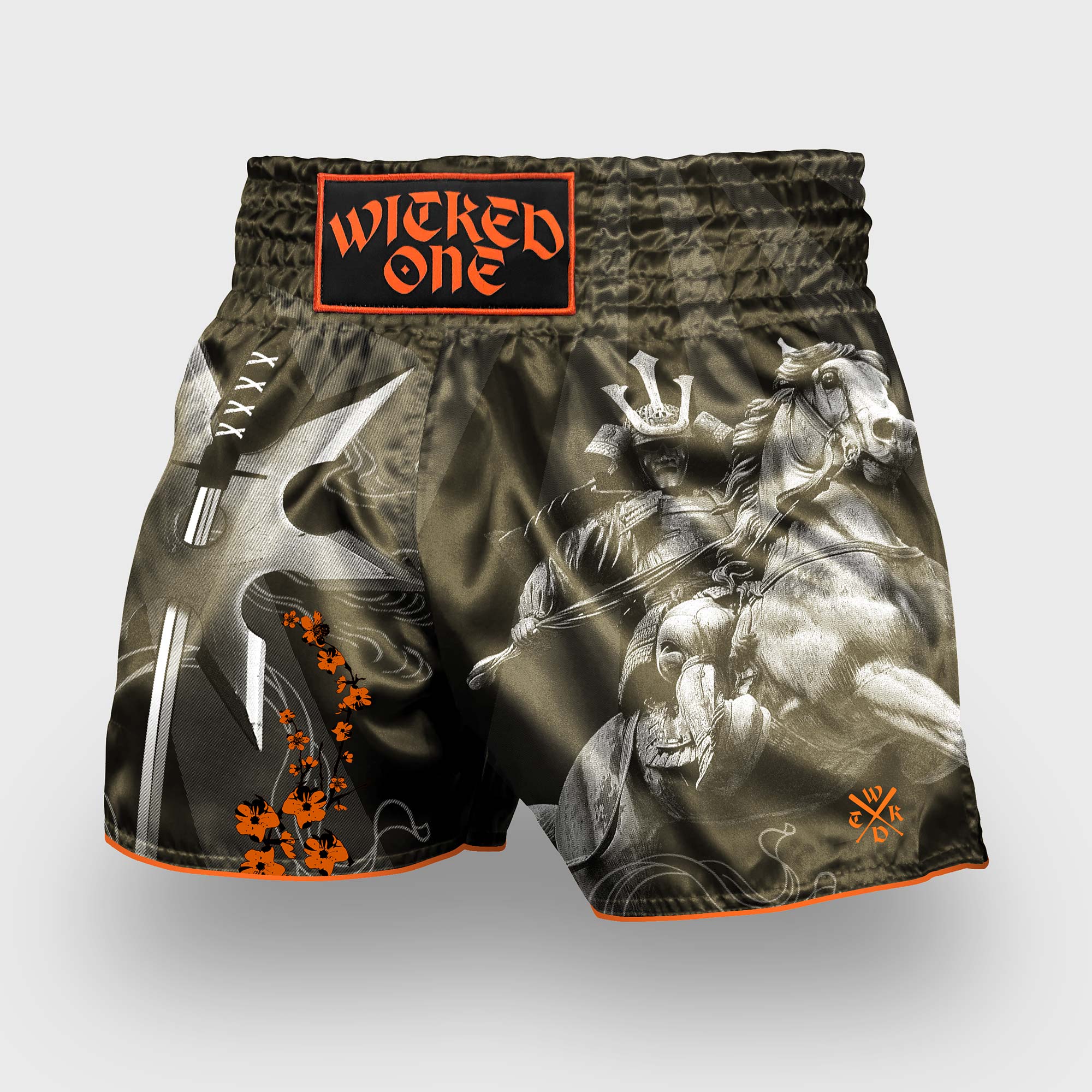 Muay Thai Short Shogun Kaki