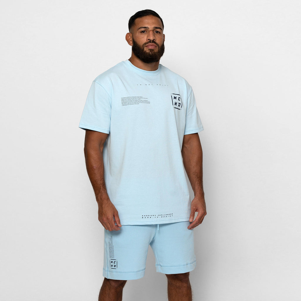 T Shirt Oversize Project Bleu Ciel