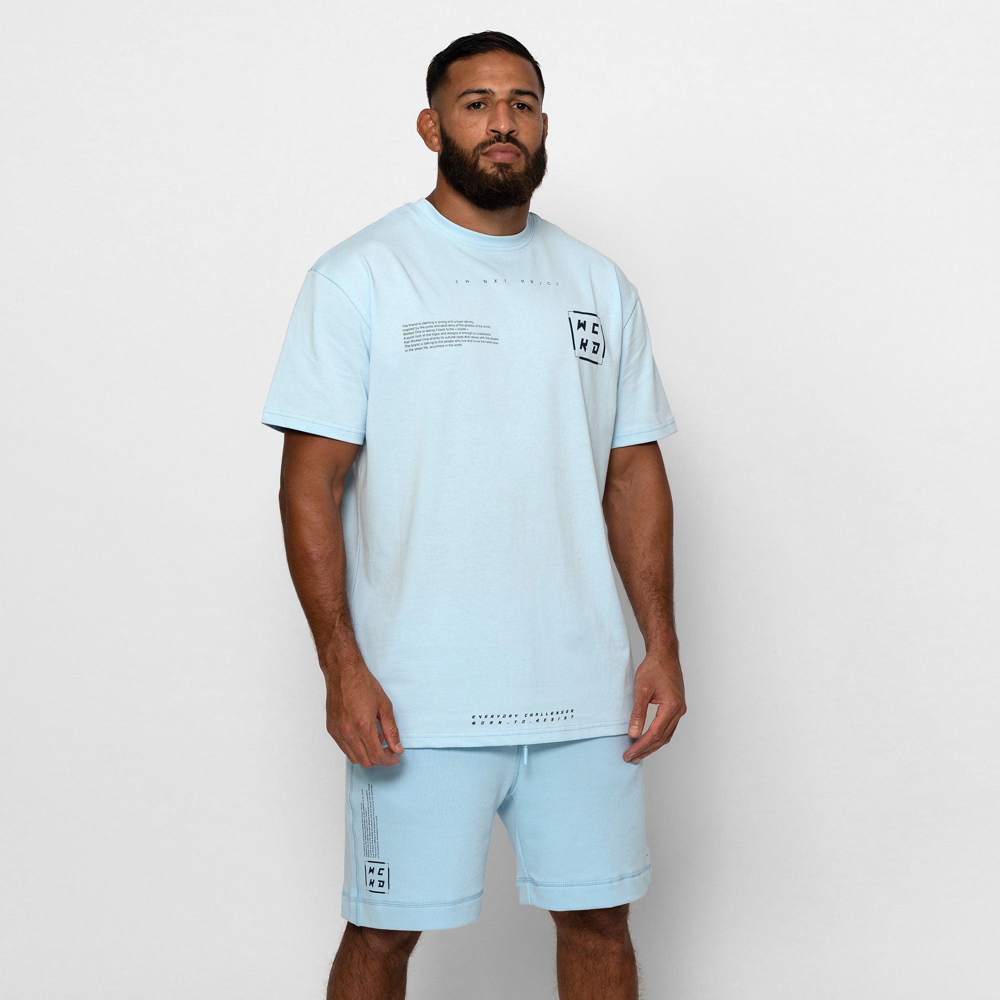 T Shirt Oversize Project Bleu Ciel