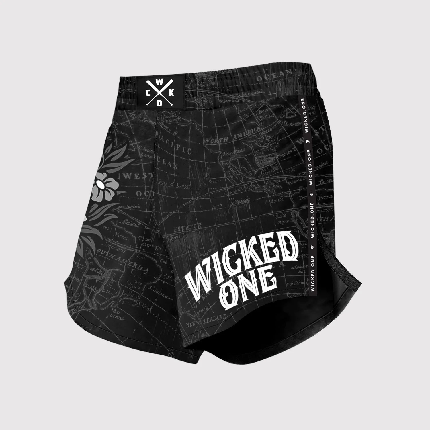 MMA Short Element Hacker Noir