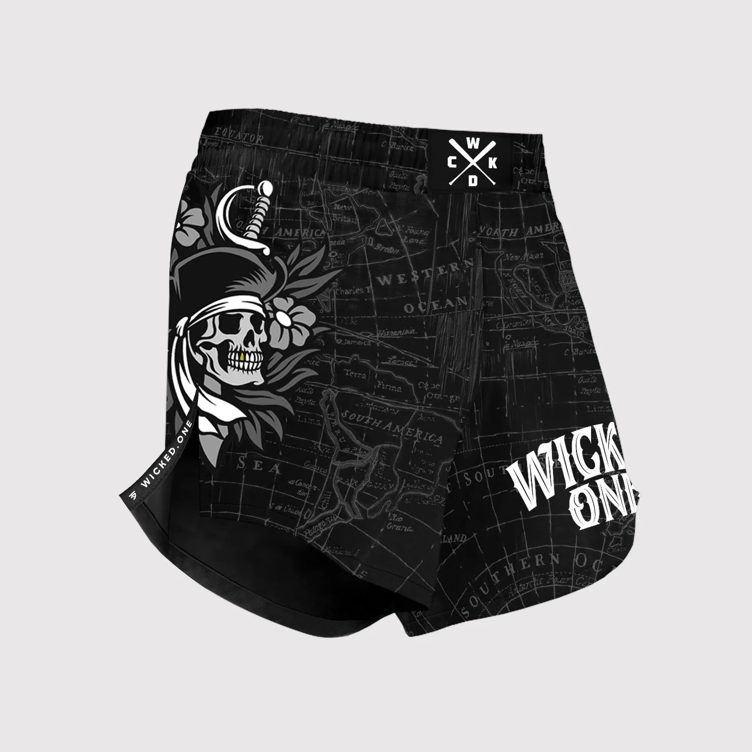 MMA Short Element Hacker Noir