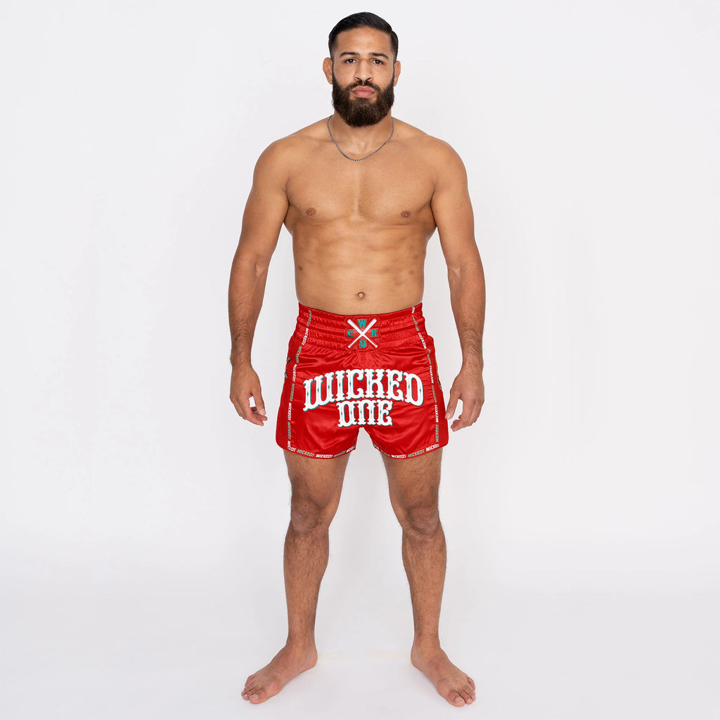 Muay Thai Short Bandido Rouge