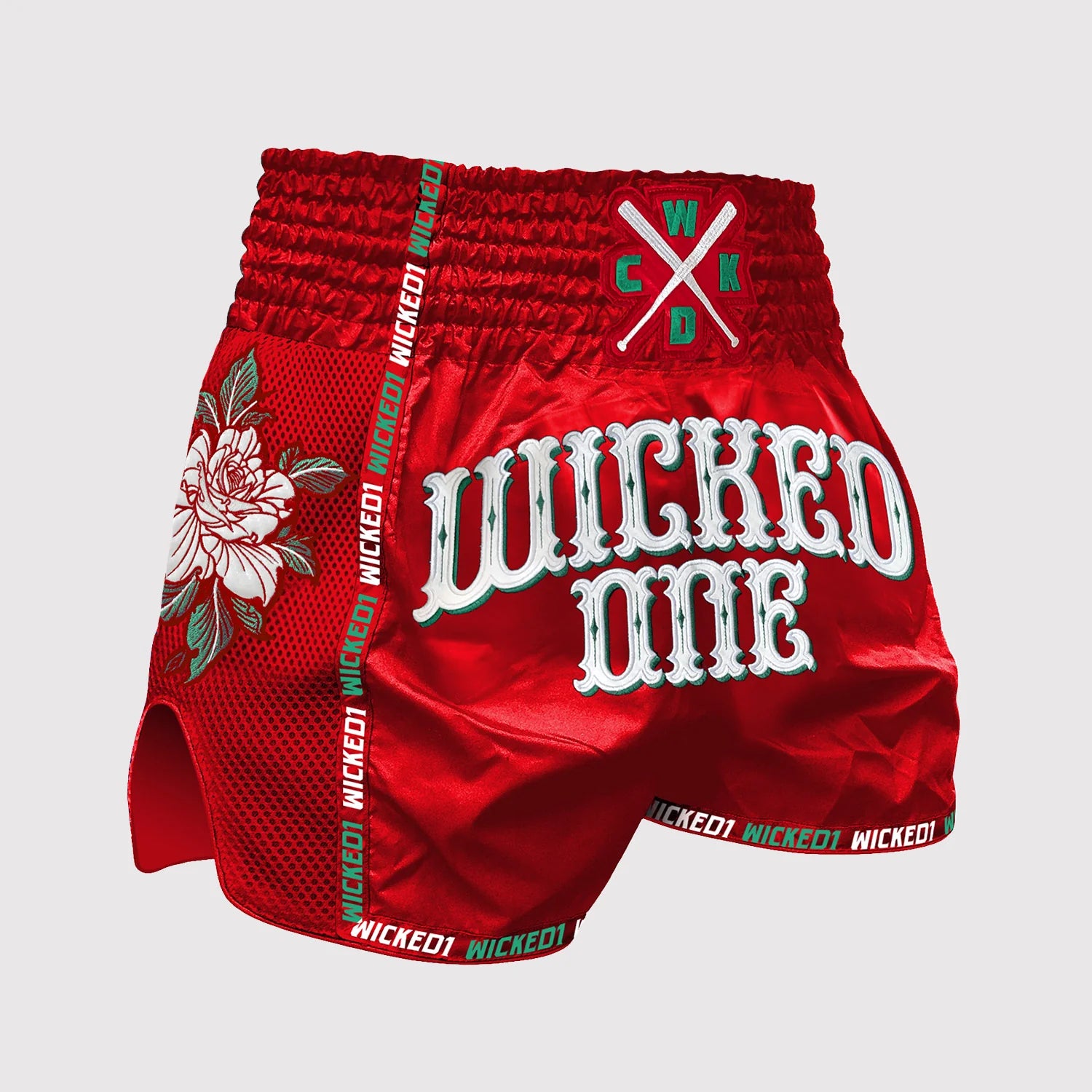 Muay Thai Short Bandido Rouge
