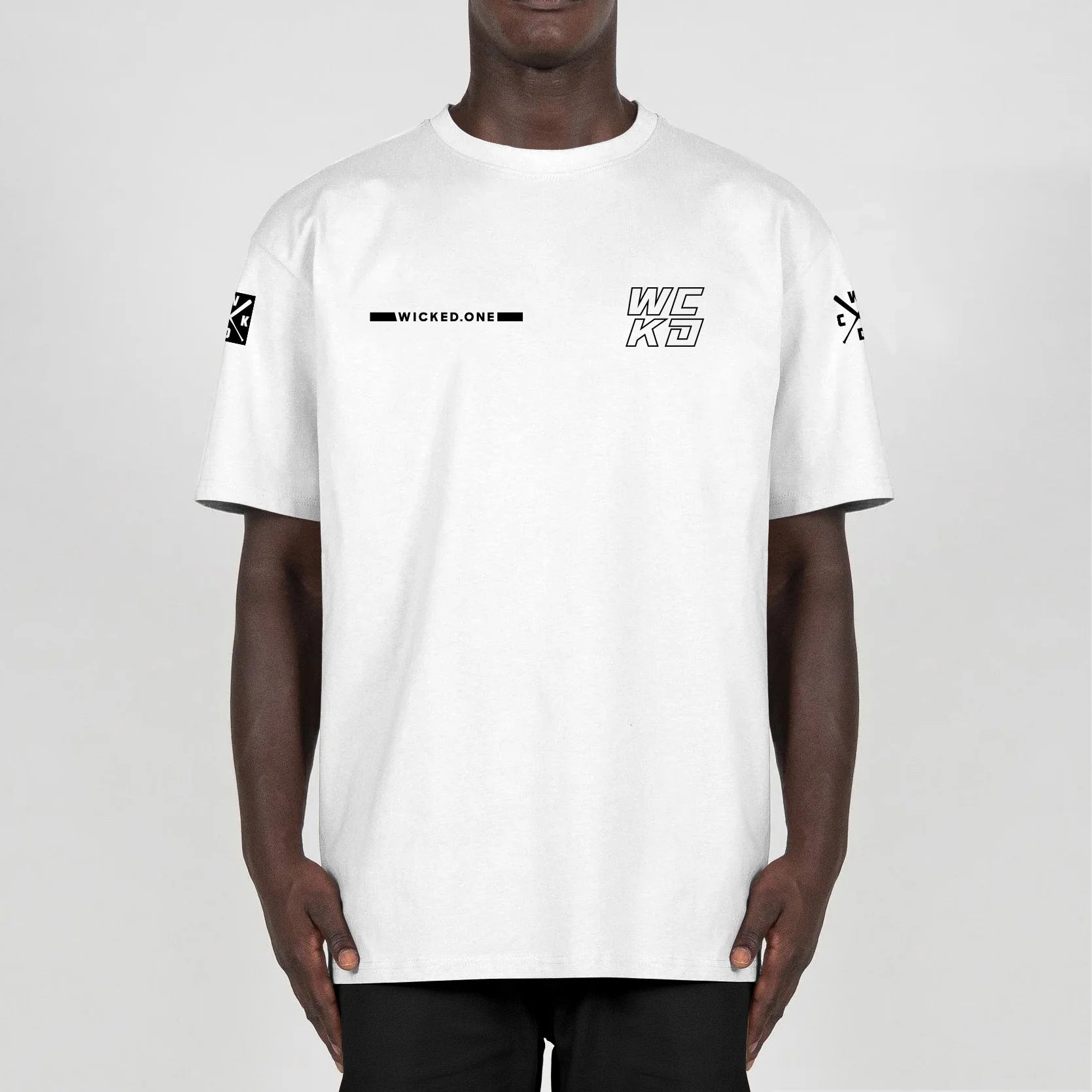 T Shirt Oversize Raw Blanc