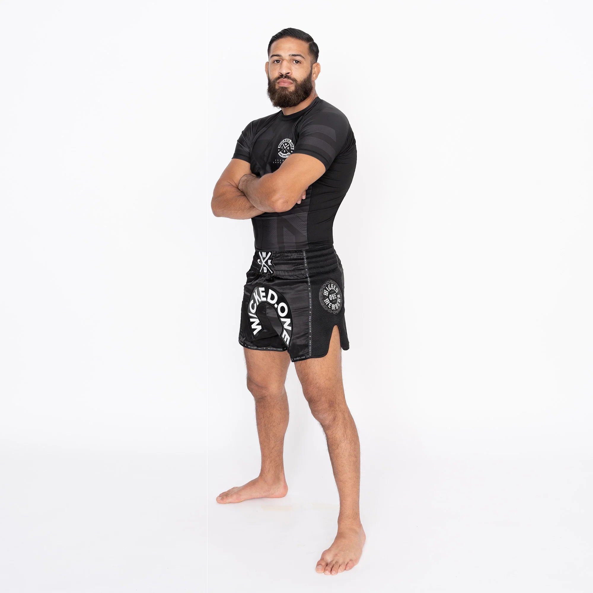 Muay Thai Short Herd Noir