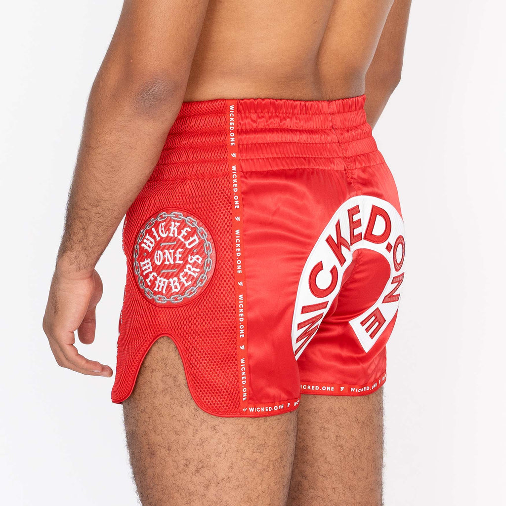 Muay Thai Short Herd Rouge