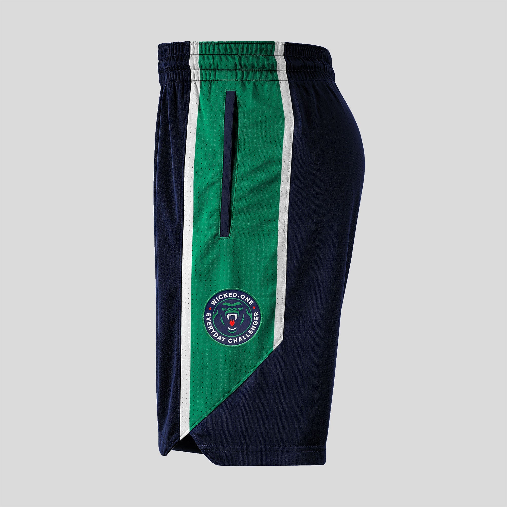 Short Whaks Navy Vert