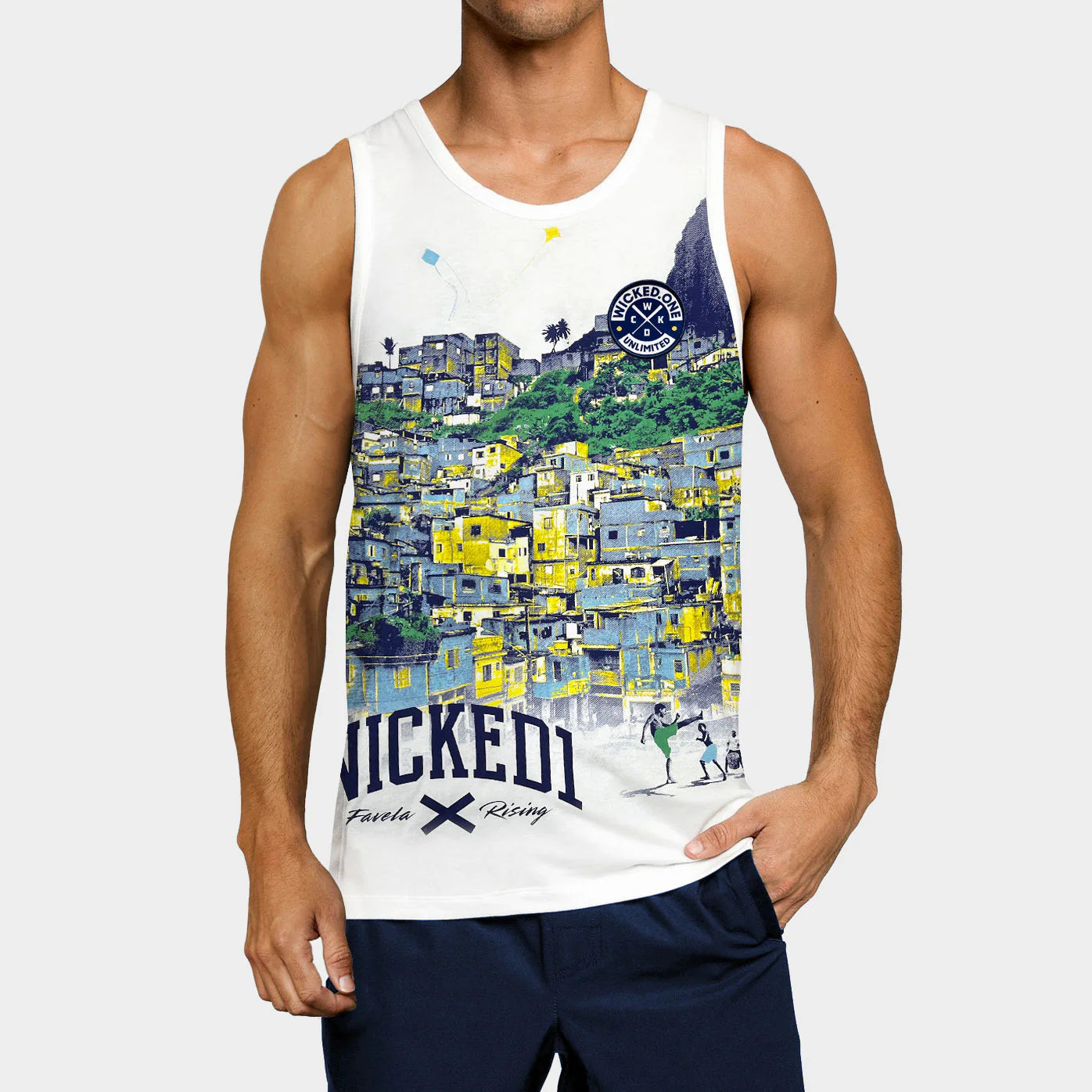 Debardeur Favela Rising Noir