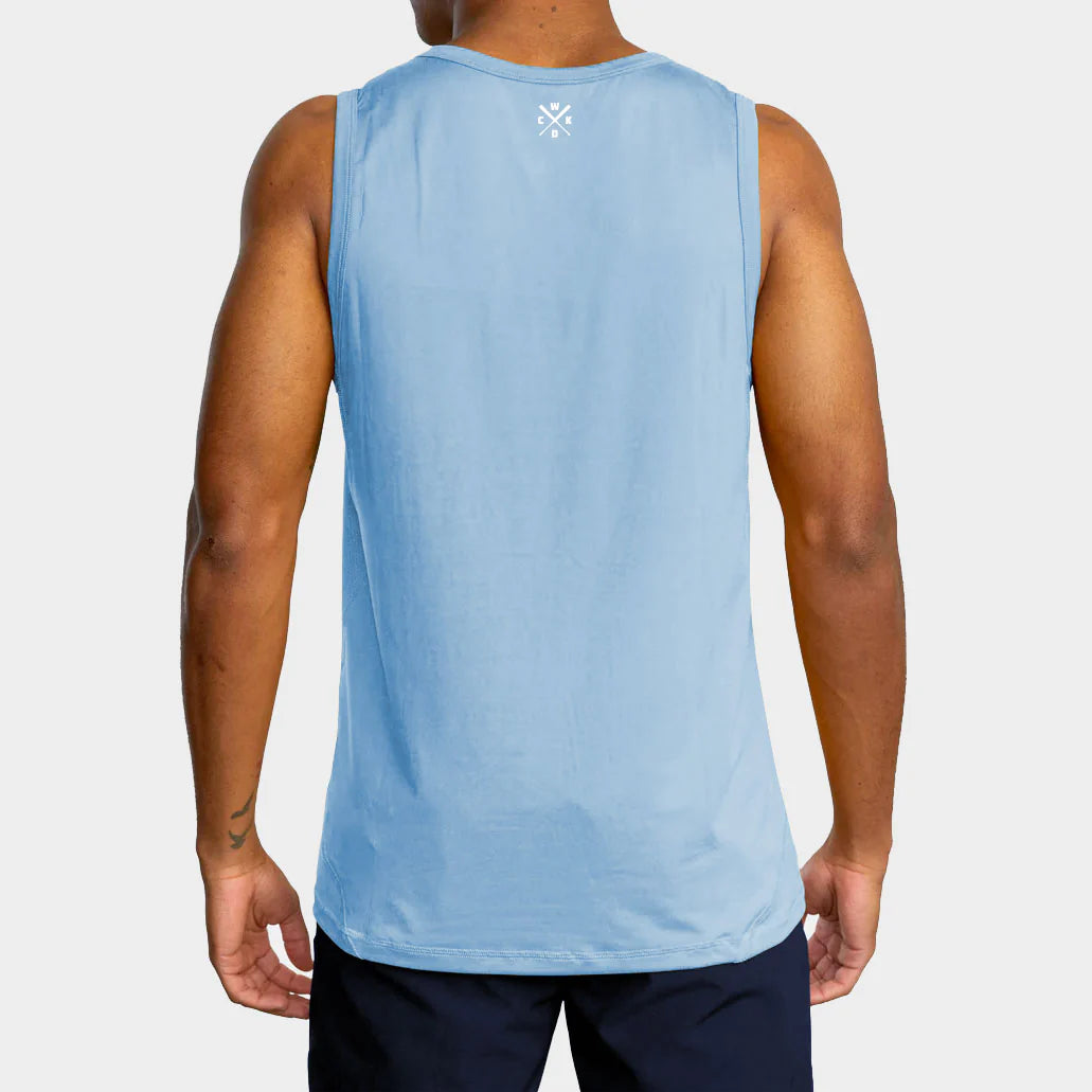 Debardeur Favela Rising Bleu Ciel