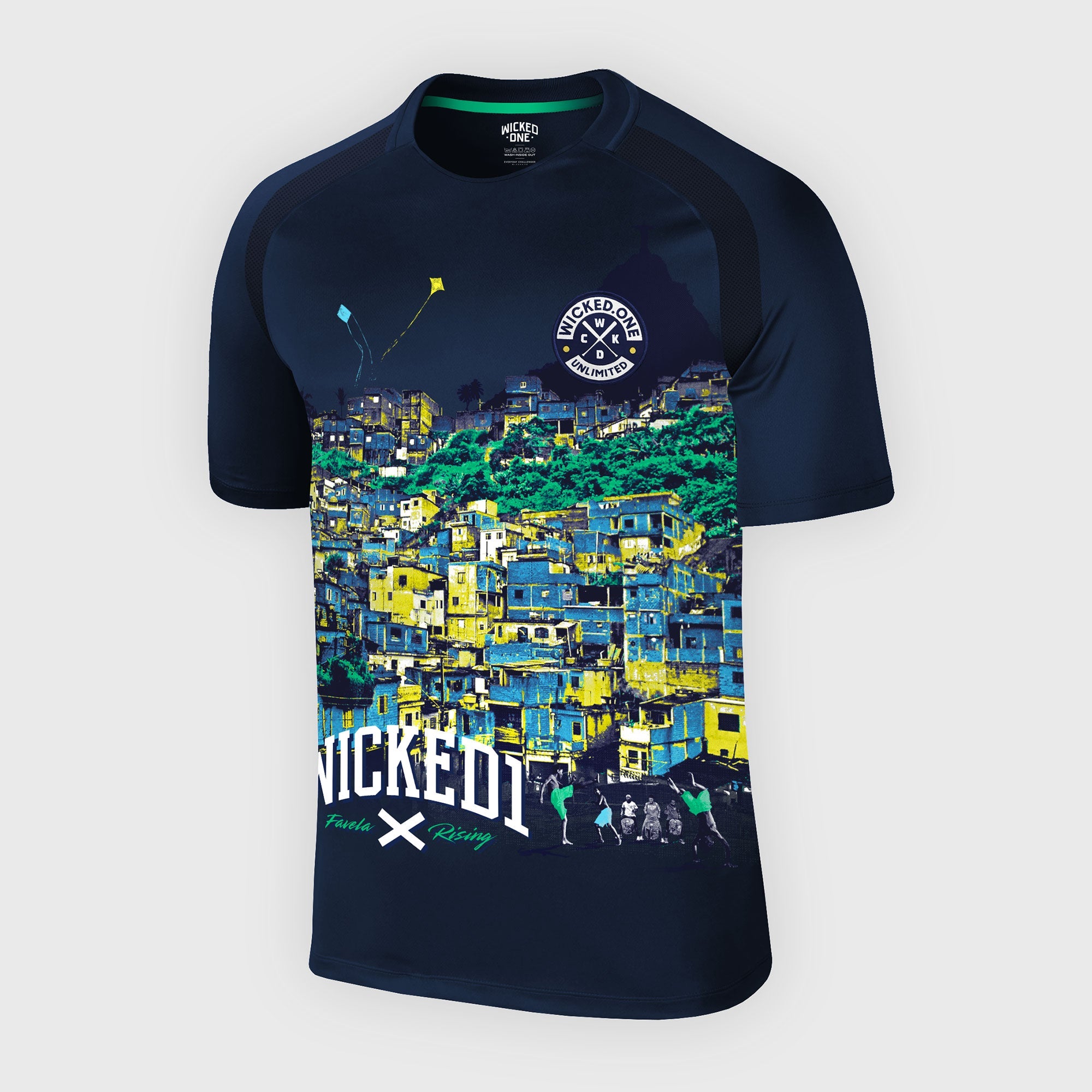 Training Shirt Favela Rising Navy