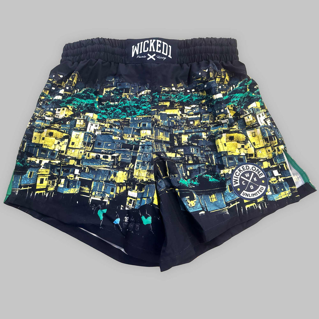 MMA Short Element Favela Rising Navy